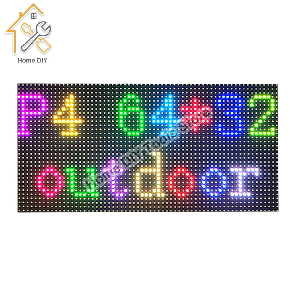 

256x128mm P4 Outdoor Waterproof Rgb Full Color LED Display LED Module Led Panel Digtal Led Smd Board