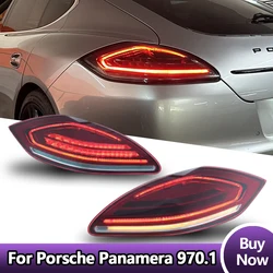 Luci Auto per fanale posteriore Porsche Panamera 2010 2011 2012 2013 970.1 fanale posteriore posteriore accessori Auto indicatori di direzione sequenziali