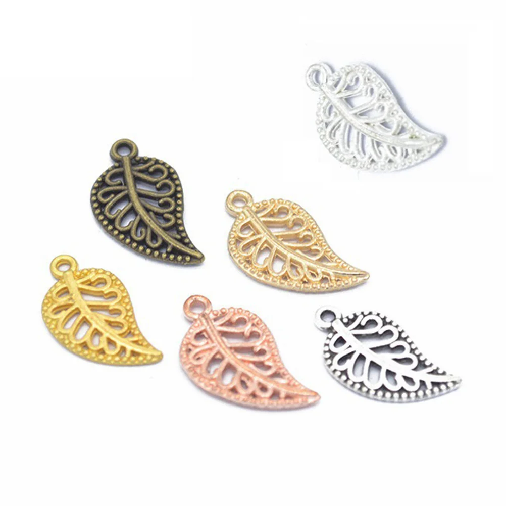 

Alloy Leaf Pendants Charms Diy Jewelry Making Necklace Bracelet Keychain Decorative Accessories Fine Craftsmanship Durable