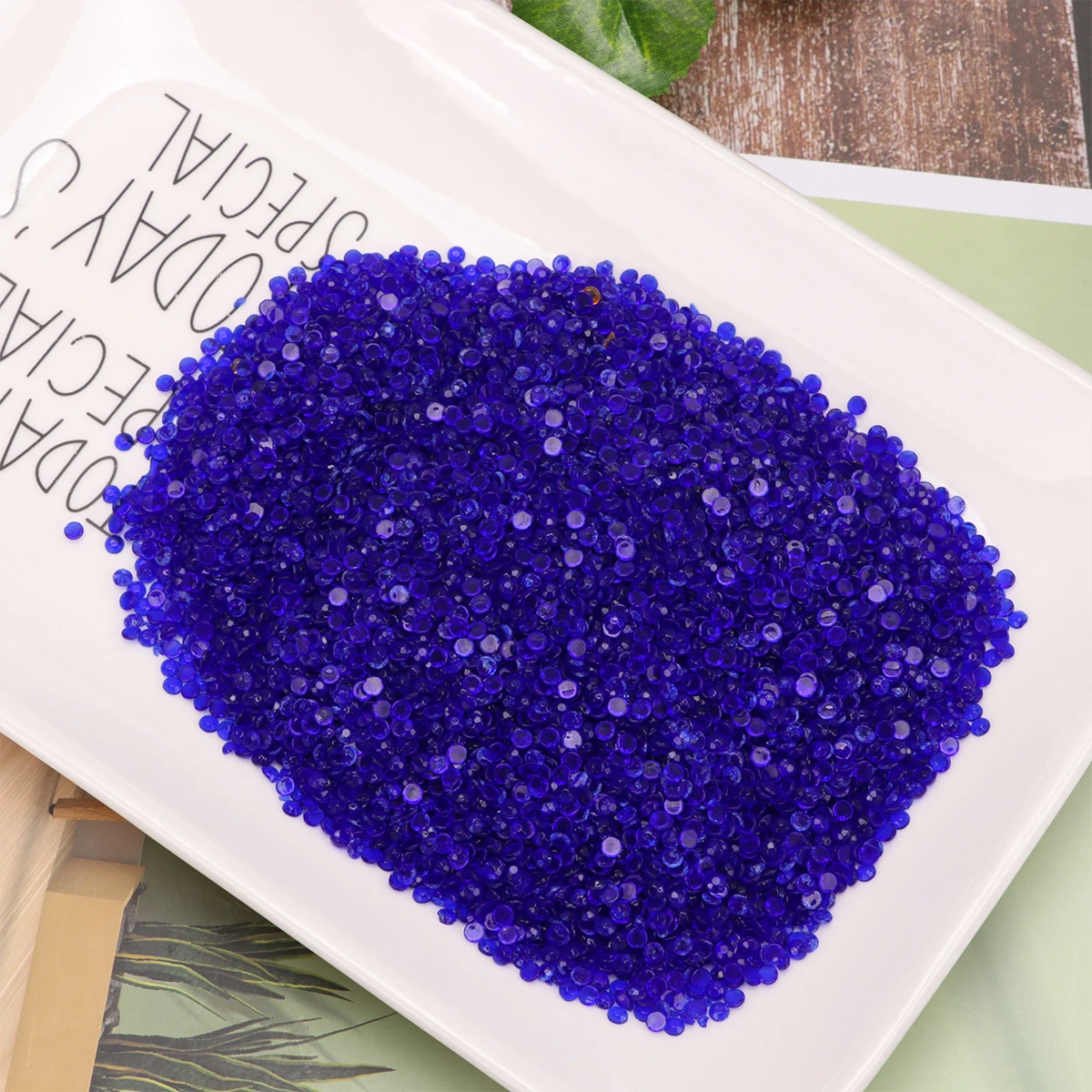 

250G Crystal Stone Decor Glass Fish Tank Landscape Aquarium Rock For Fresh Salt Water Safe Long Lasting Dark 4Mm