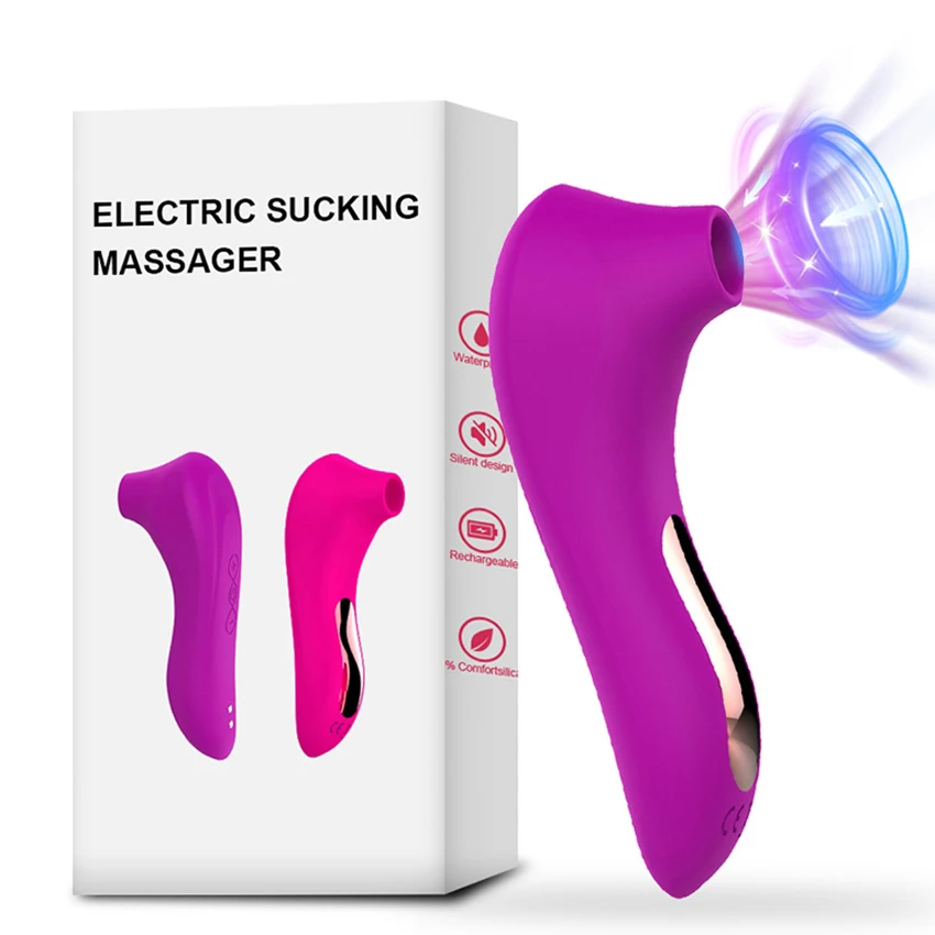 Powerful Sucker Clitoris Sucking Vibrator Female Clit Nipple Oral Vacuum Stimulator Massager Sex Toys Adults Goods for Women 18