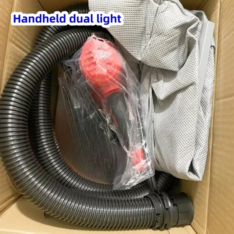 Sandpaper Putty Dust-free Self Suction Sanding Machine LED Lighting Wall Polishing Machine