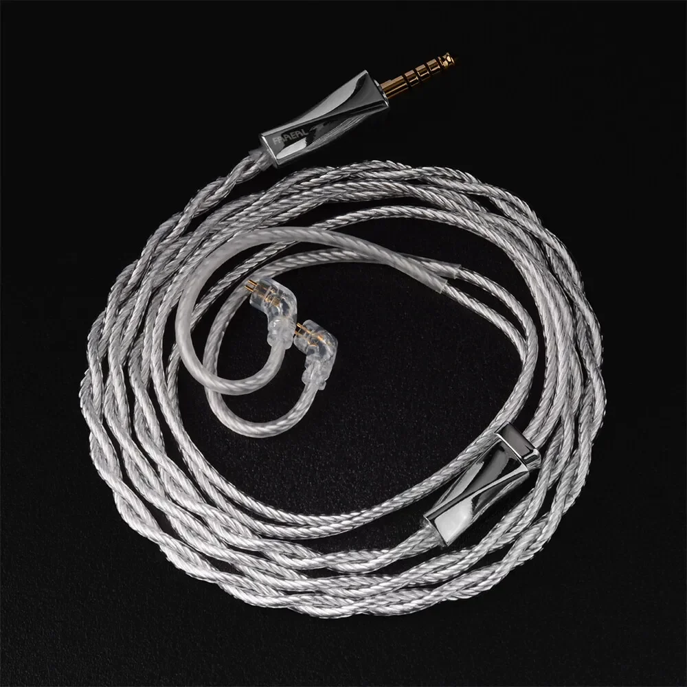 FAAEAL Earphone Cable QDC/S/C/0.78mm Pin 3.5mm/4.4mm Headphone Wire For KZ Castor ZSN PRO TRN Conch TANGZU WANER SG BLON BL03