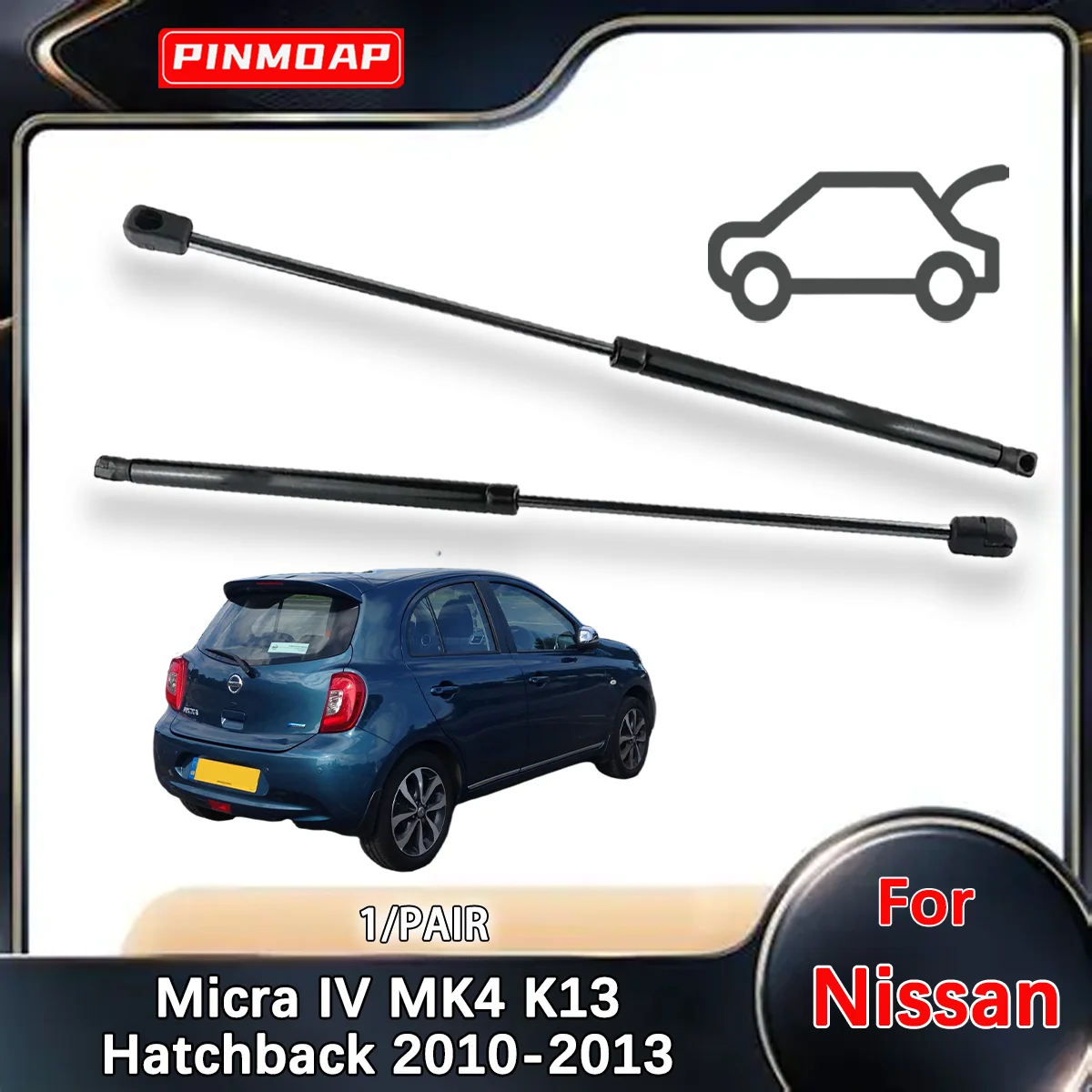 

Газовые стойки багажника, пружинная планка для 51247060623 51244365788 51244394052 OE 904501HB0A 904511HB0A, прижимная штанга заднего амортизатора