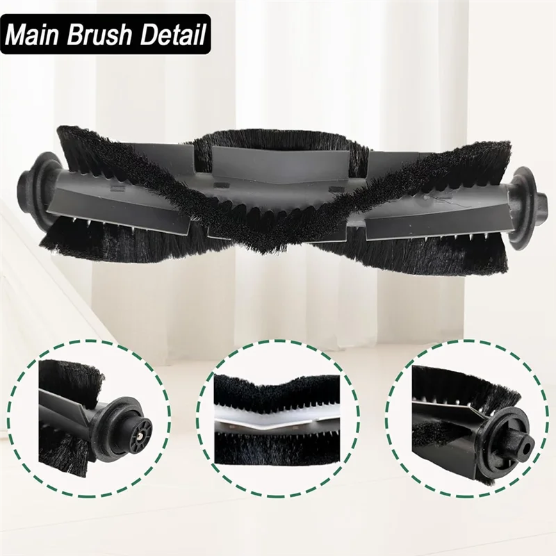 

A34R для Airrobo P30 робот-пылесос Mian боковая щетка Hepa фильтр швабра ткань запасные части аксессуары