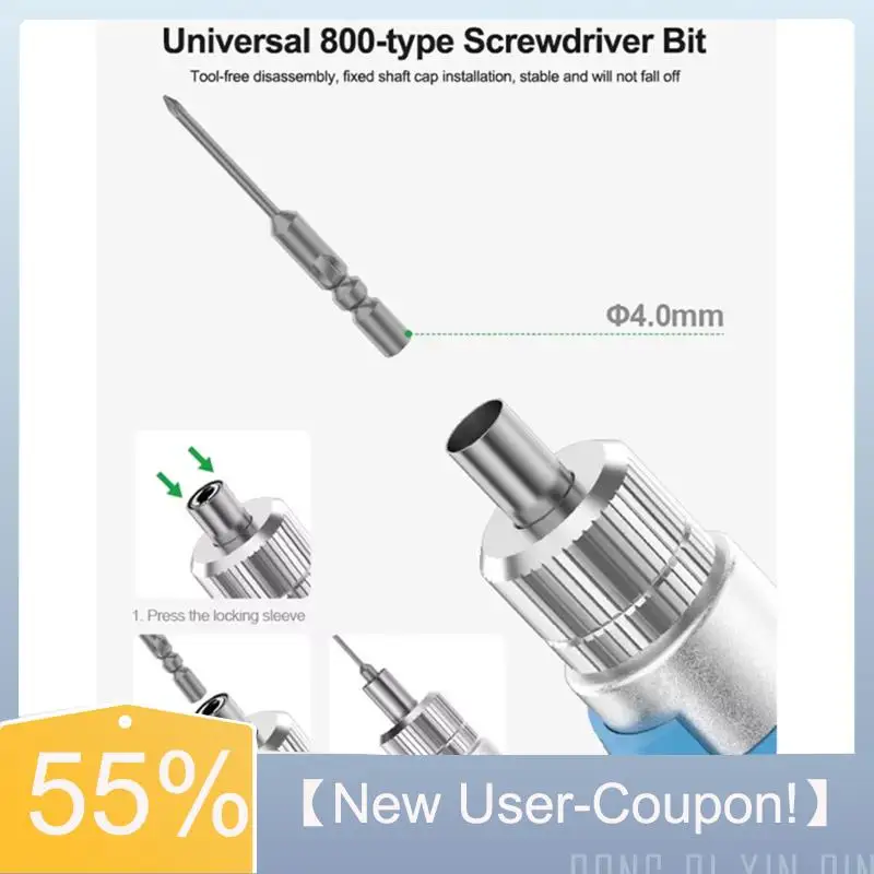 

A81M New-T01 Вращающийся держатель для хранения инструментов для ремонта мобильных телефонов, набор электрических отверток, многоскоростной регулируемый крутящий момент