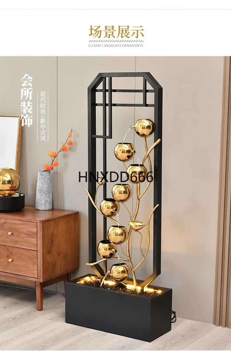 High-end light luxury entrance ornament Chinese creative simple home decoration Changshui moving gift