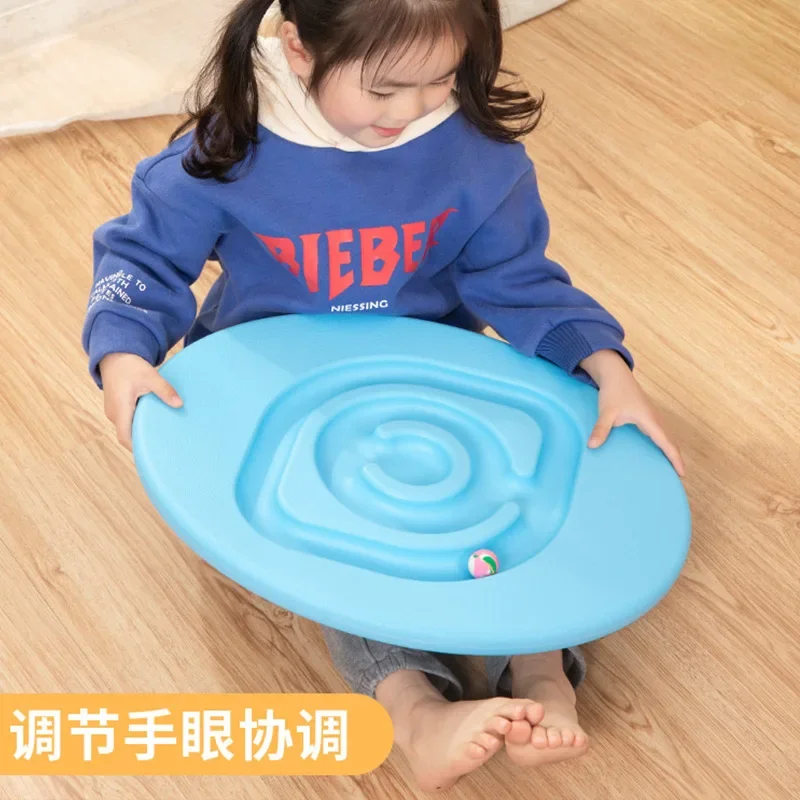 Children Home Balance Board Concentration Training Device For Children PE Egg-shaped Balance Table Development Balance