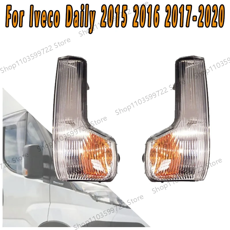 For Iveco Daily 2015 2016 2017 2018 2019 2020 Rearview Mirror Turn Signal Flashing Light Car Side Mirror Light Signal Light