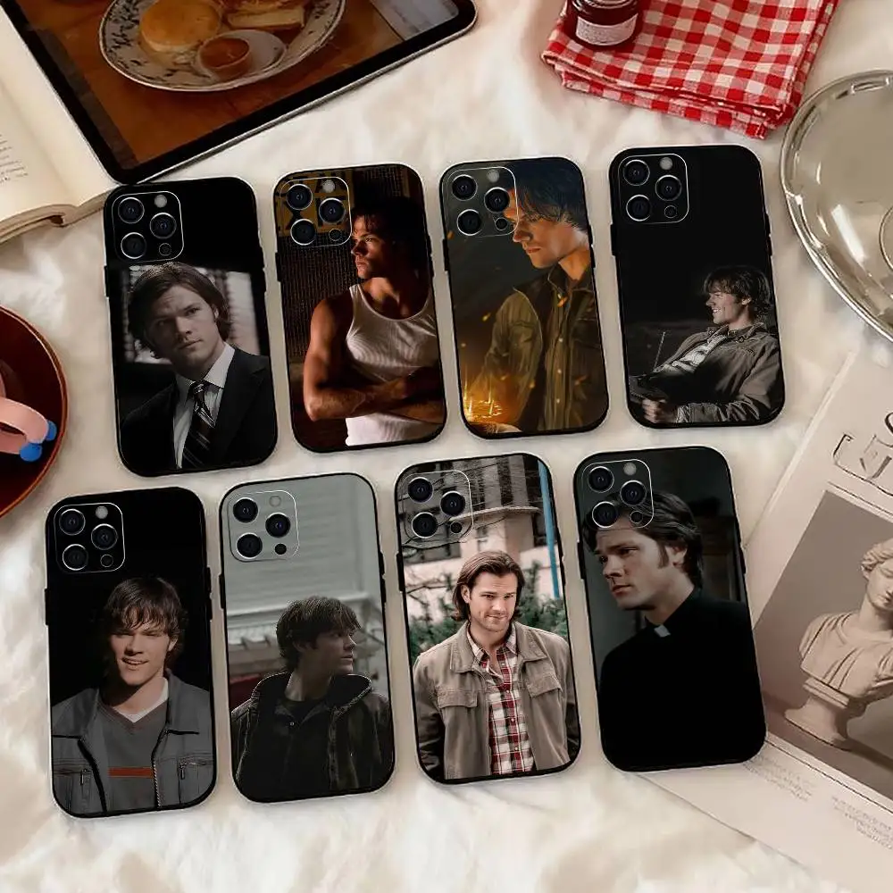 

S-Supernatural Sam Winchester-s Phone Case For iPhone 17, 16,15,14,13,12,11 Plus,Pro Max, Others Soft Black Cover