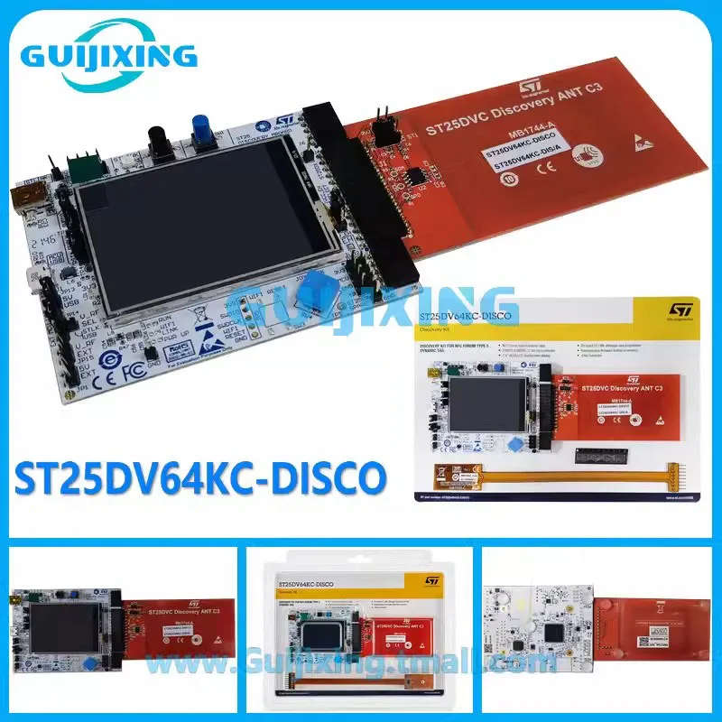 

ST25DV64KC-DISCO ST25DV-I2C-EVO Dynamic NFC/RFID Tag Discovery Kit