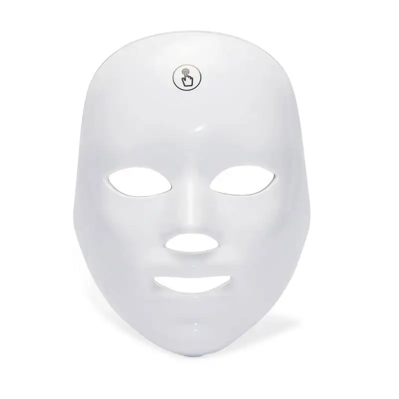 Máscara LED facial 7 colores Máscara de terapia de fotones LED Dispositivo de belleza de elevación de rejuvenecimiento de la piel