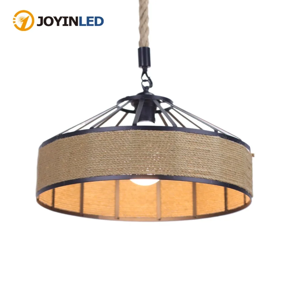 

Подвесной светильник JOYINLED в скандинавском винтажном стиле, простой дизайн, для кухни, бара, столовой, декоративный светильник E27