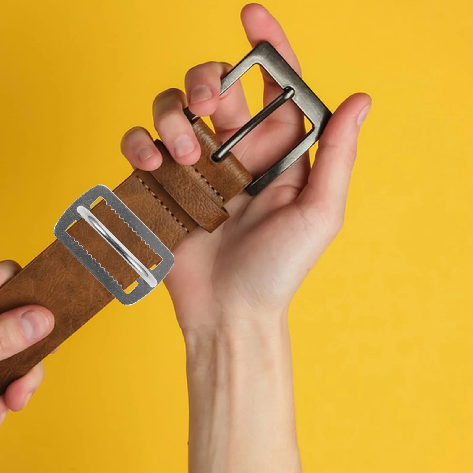 

Waist Stainless Steel Diving Side Buckle For Fishing Hunting Outdoor Diving Accessory Belt D Ring Buckle Fishing Belt Tool D