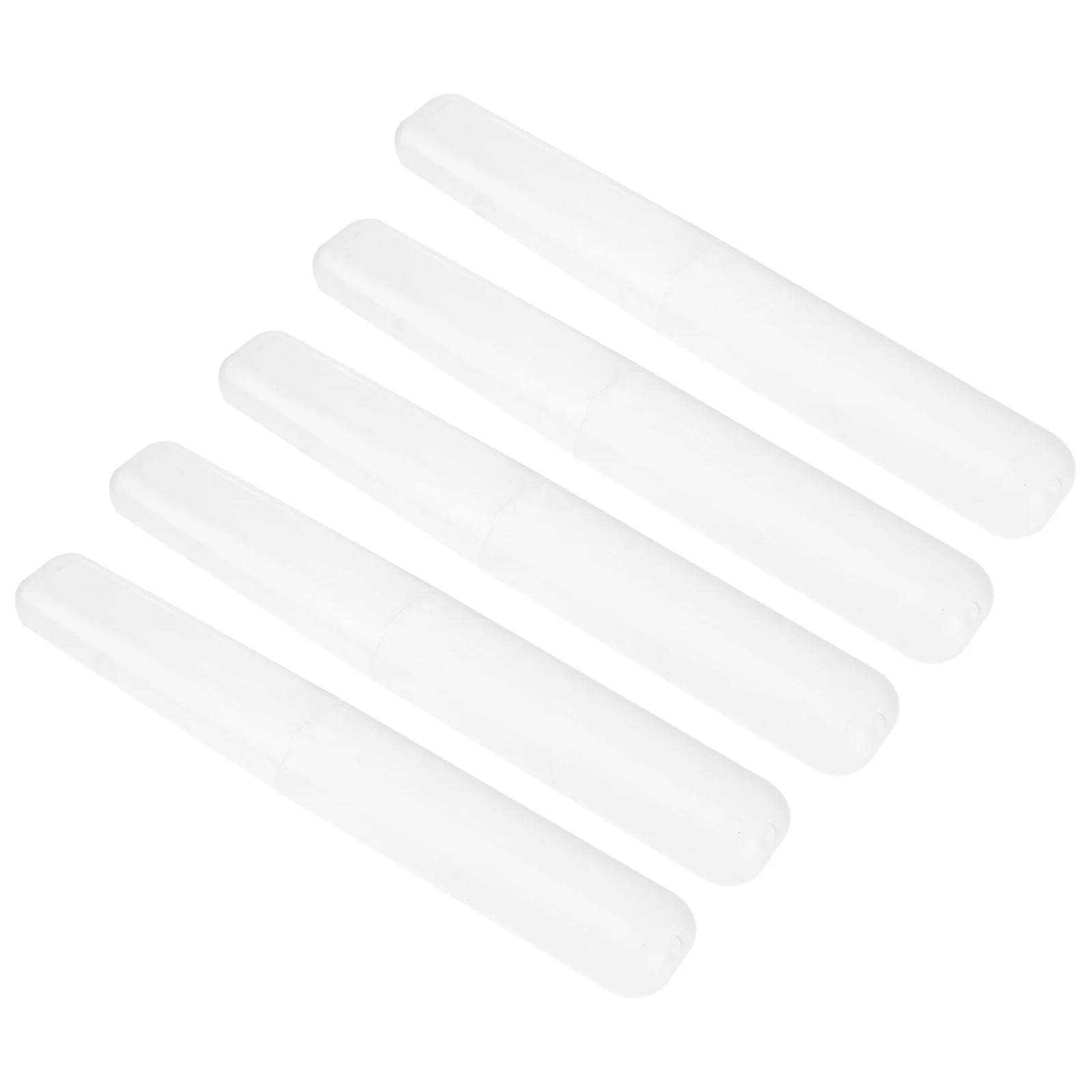 Travel Toothbrush Case 1 Unit Strong Build Material Keeps Brush Safe Ideal for Outdoor Adventure Random Color Toothbrush Holder