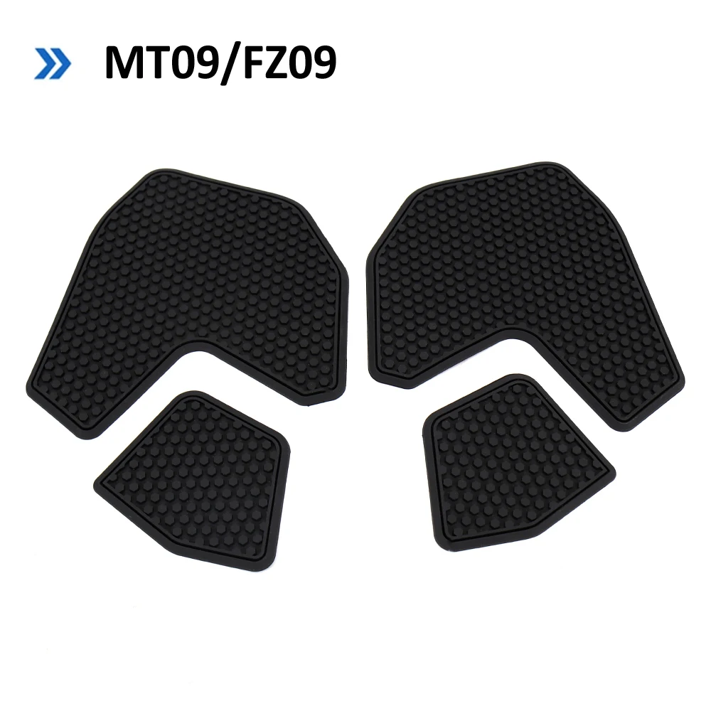 

Motorcycle Rubber Fuel Tank Pad Waterproof Side Tankpad Sticker Non-slip Decal Protector For YAMAHA FZ-09 MT-09 FZ09 MT09 MT 09