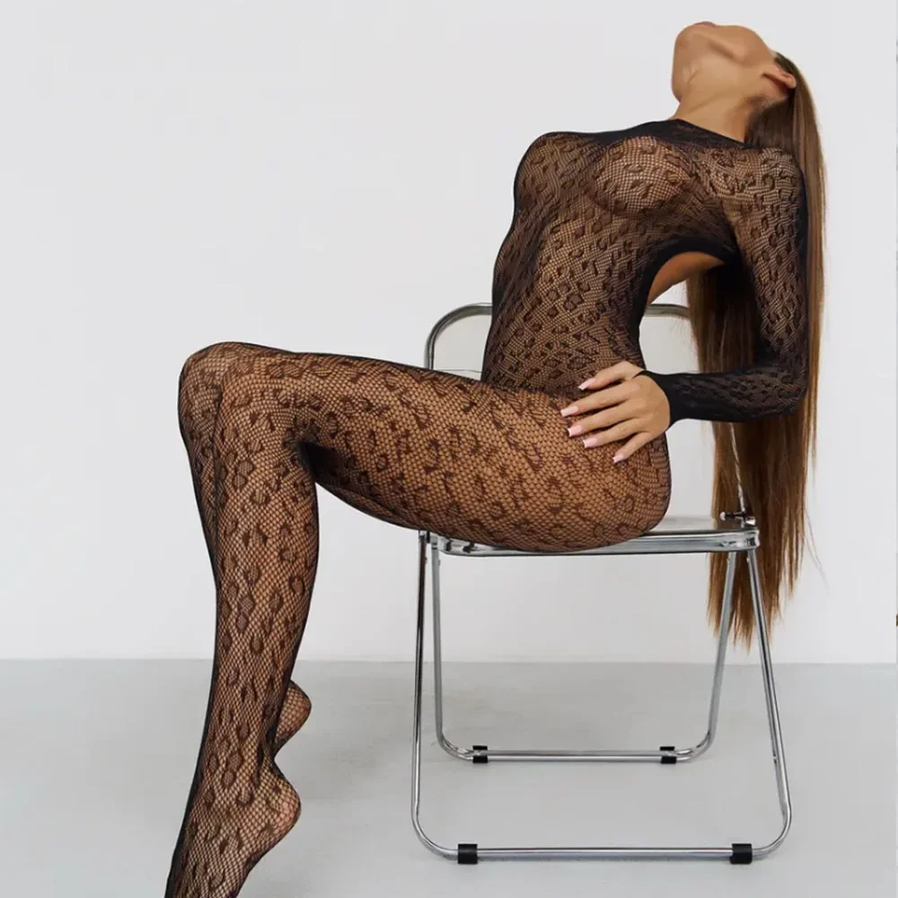 

Цельный чулок для тела с вырезами для секса, прозрачное сексуальное женское белье, самое сексуальное боди, эротические костюмы, черные чулки для всего тела