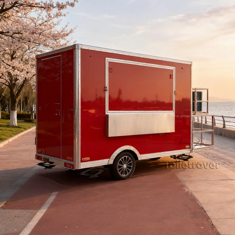 

Customization High Qualityfood Concession Trailer Boba Tea Doner Kebab Coffee Hot Dog Pizza Mobile Food Trucks Kenya Sale