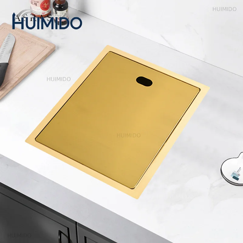 nanometer-gold-304-stainless-steel-handmade-kitchen-bar-counter-sink-cover-hidden-single-kitchen-small-size-kitchen-sink