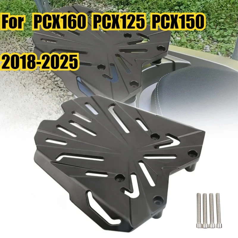 

Motorcycle Aluminum Alloy Rear Luggage Rack Cargo Holder Shelf Accessories For Honda PCX160 PCX 150 PCX125 2018-2025