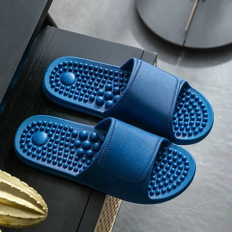 

Fashion Men's Summer Anti-Slip Indoor Slippers for Bathroom Shower Home Use