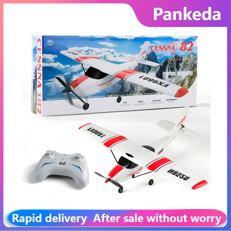 NEW FX9601 RC Plane 2.4GHz 4CH EPP Foam RTF Airplane Outdoor Remote Control Glider Fixed Wingspan Aircraft for Children gift