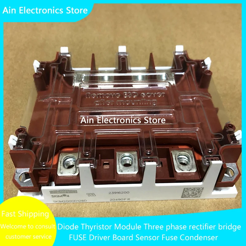 

SKIM200GD126D SKIM200GD128D SKIM200GD123D SKIM304GD12T4 SKIM404GD12T4 NEW AND ORIGINAL POWER IGBT MODULE IN STOCK