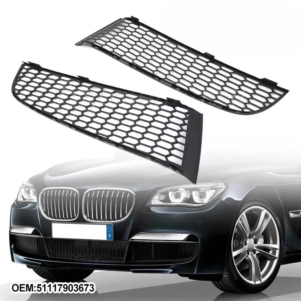 

Подходит для BMW 7 серии F01 F02 M Sport 740i 2009-2015 51117903673 51117903674 Передняя сотовая решетка, бампер, противотуманная фара, решетка