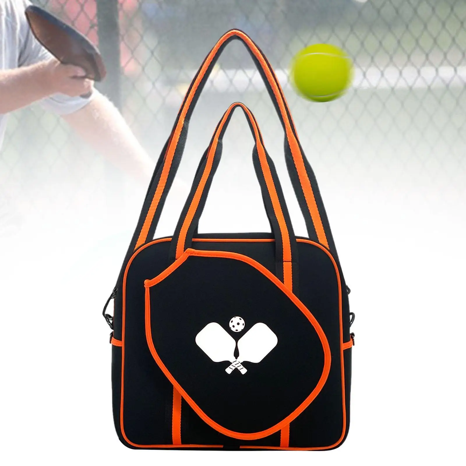 Bolsa de tenis, bolsa de tenis para deportes al aire libre, bolso de tenis profesional con correa para el hombro, bolsa de raqueta, bolso de hombro para raqueta de tenis