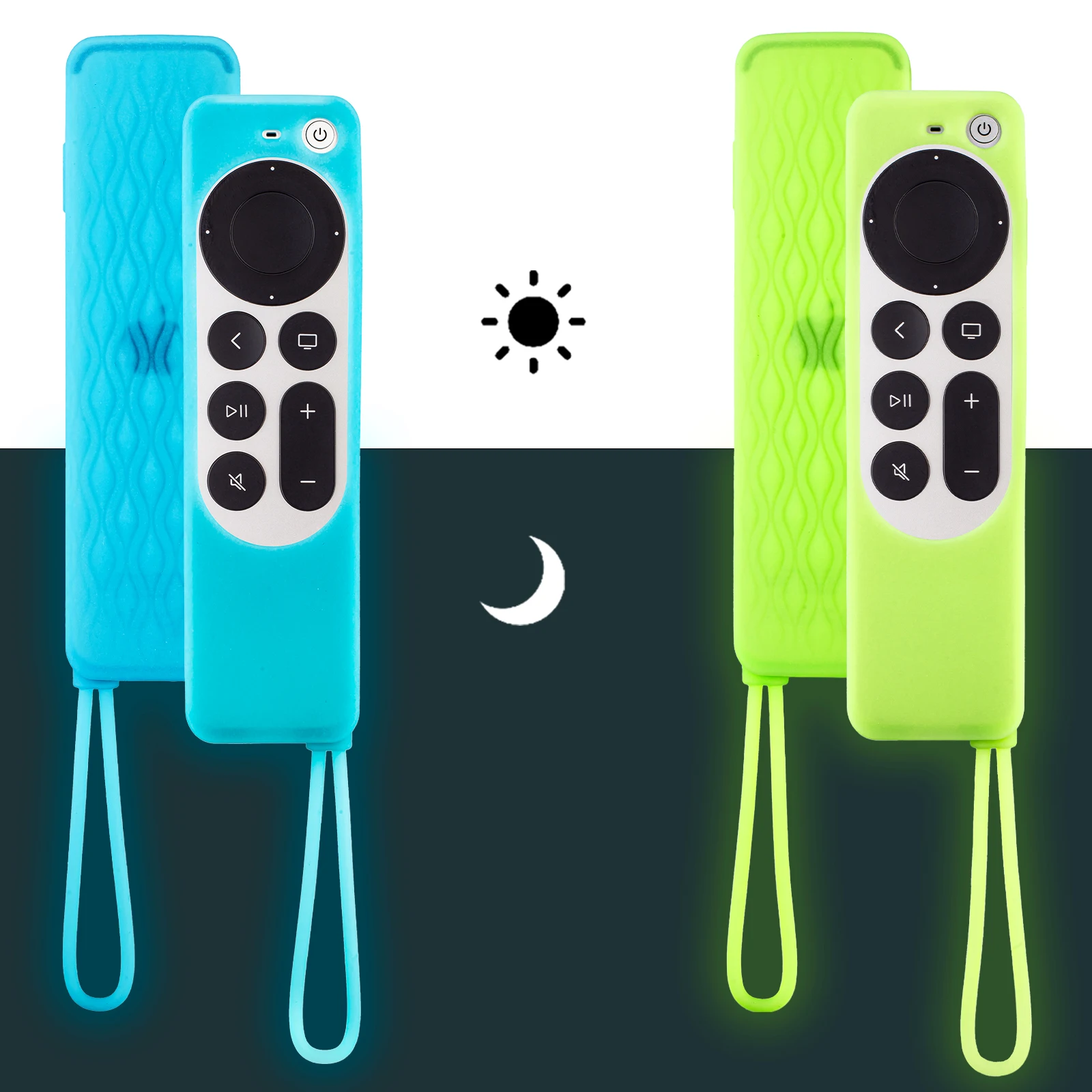 High Quality Silicone Remote Case for Apple TV Siri Remote 4K 6th Generation Dustproof Remote Case Remote Holder TV Accessories