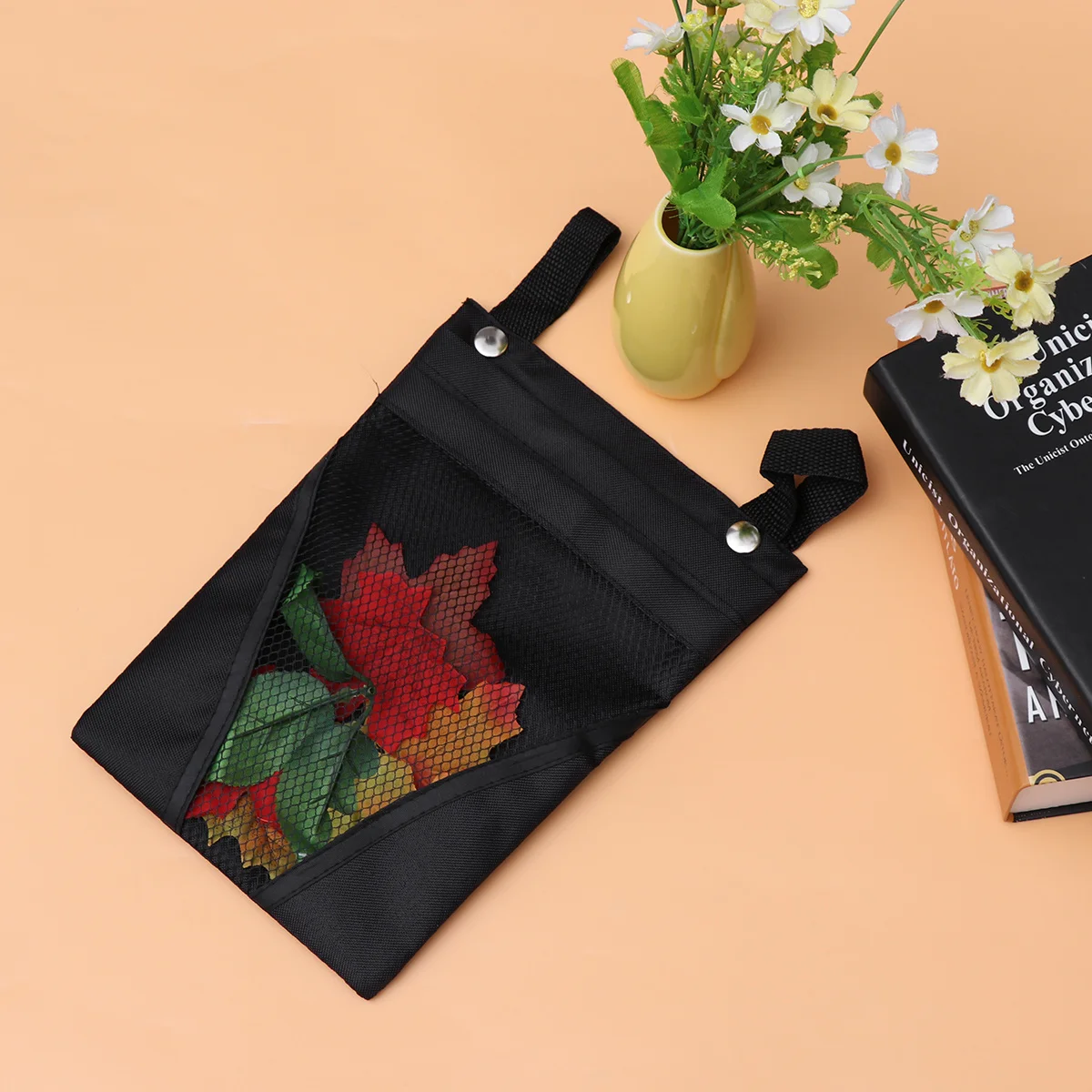 

Bicycle Motorcycle Electrombile Storage Bag Black Durable Material Large Capacity for Tools Phone Bottle and Necessaries