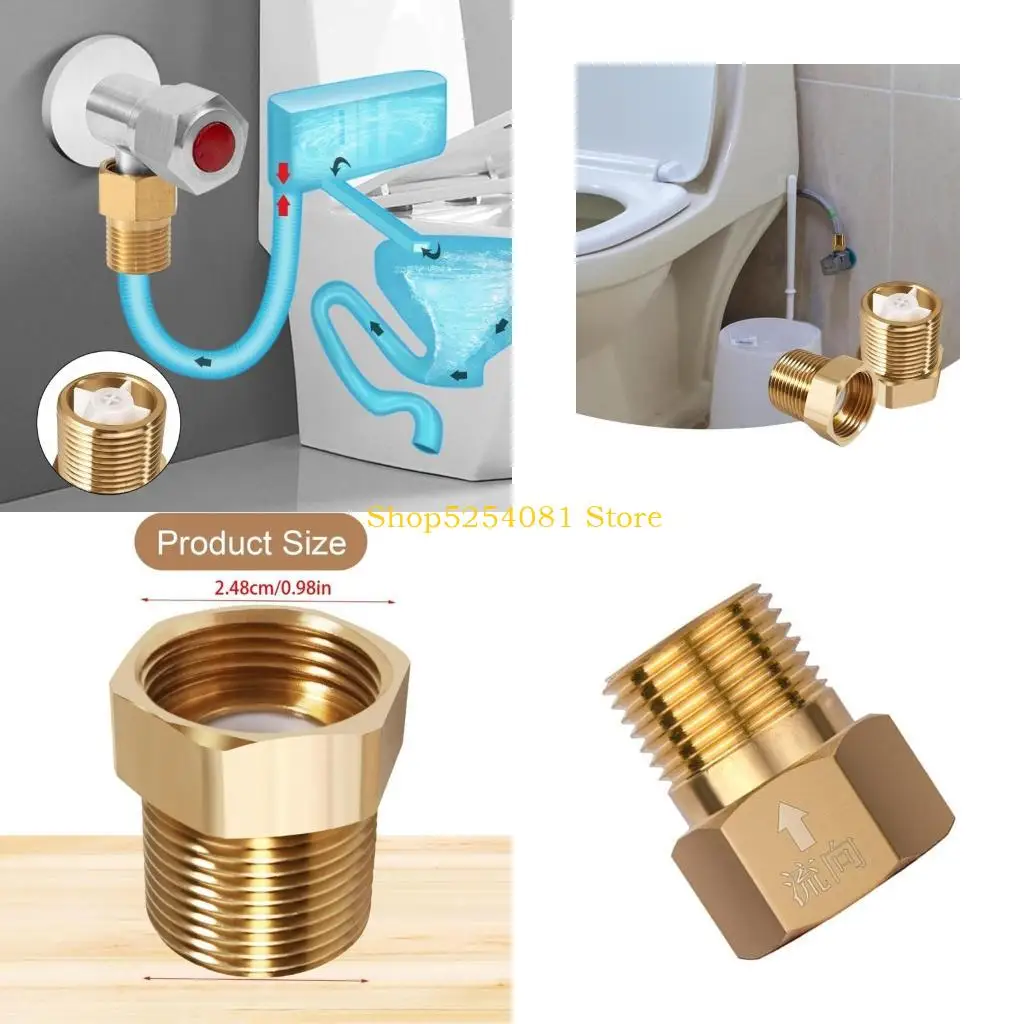 

Сильные латунные обратные клапаны AXYC, противообратные клапаны, 1/2 дюйма для трубопроводной арматуры