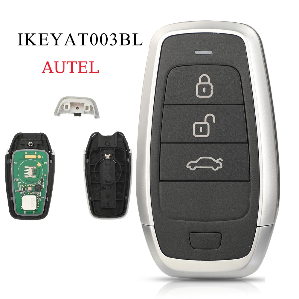 

jingyuqin AUTEL MAXIIM IKEY Standard Style IKEYAT003BL Independent Universal Smart Car Key AT003BL For MaxiIM KM100