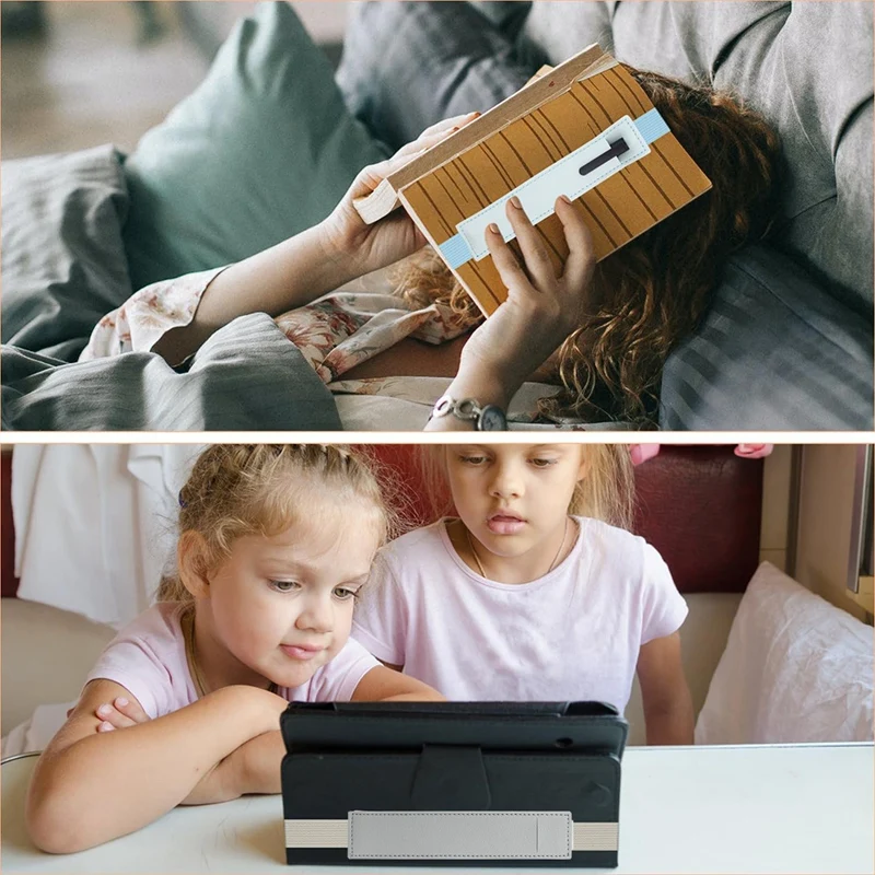 انفصال مجلة حامل قلم ، بو الجلود ، شريط مرن ، المجلات ، المفكرة ، المجلدات ، الكتب ، 12 قطعة