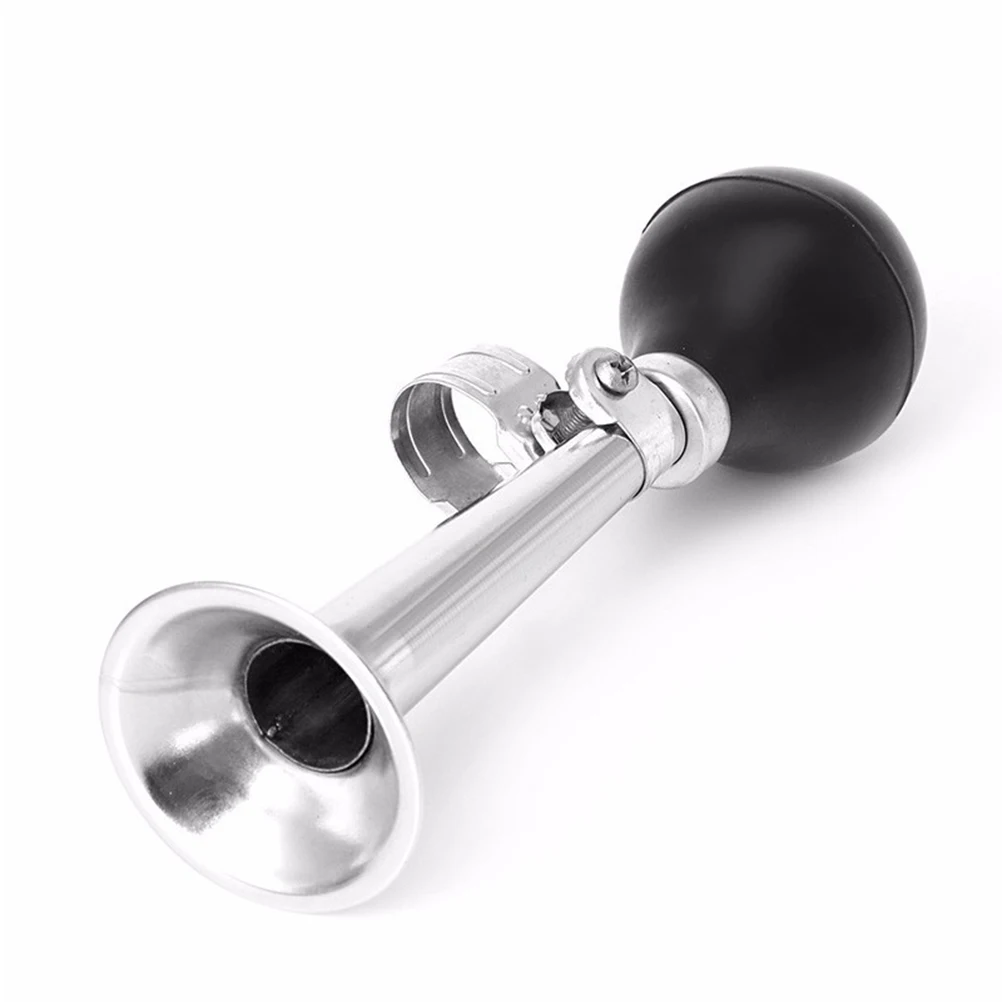 

2PCS Loud Bike Horn Electroplating Gas Trumpet Alarm Iron Material Safety Cycling Motorcycle Accessories Handlebars