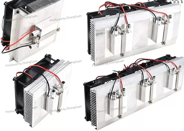 Semiconductor Refrigeration Plate Kit  Fish Tank Cooling Component Water Circulation Chiller System Diy Experimental Module