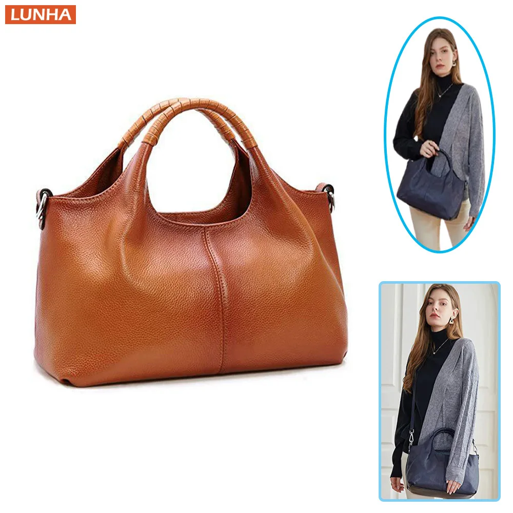 

Женская сумка-тоут из мягкой искусственной кожи с плечевым ремнем для повседневной работы, школы, уличной модной кошелек