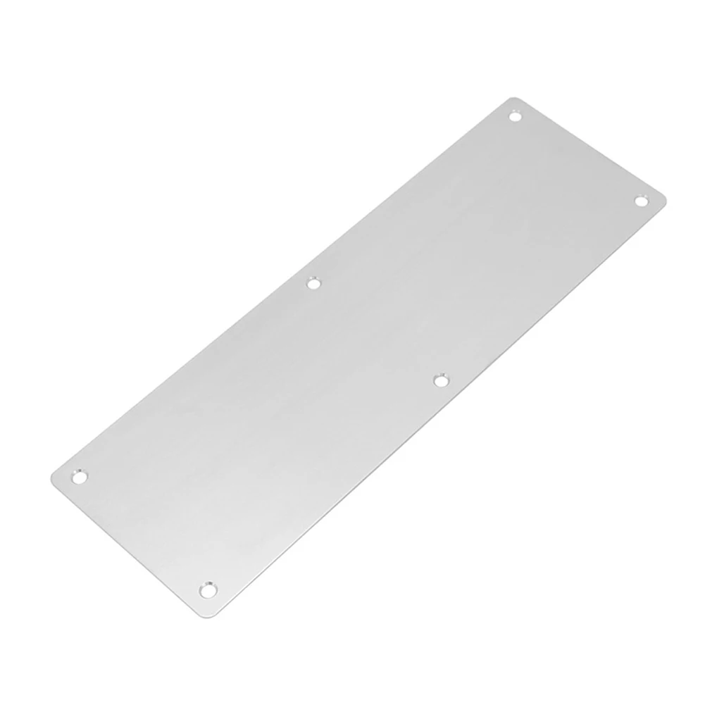 Imagem -04 - Porta Pontapé Placa sem Palavra Proteção Sinal Hardware sem Alça Aço Inoxidável