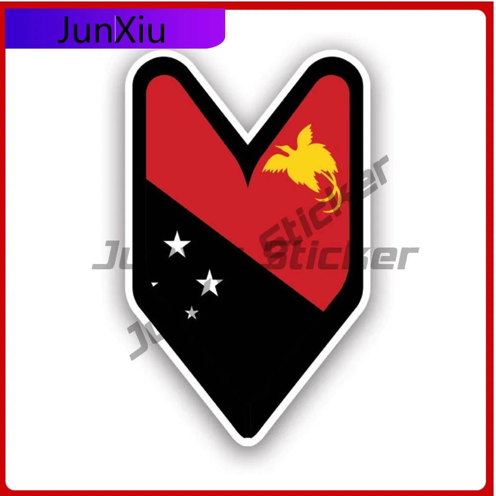 

Papua New Guinean Driver Badge Stickerwaterproof Anime Laptop Waterproof Vinyl Decal For Mobile Phones Sticker Fun Protection
