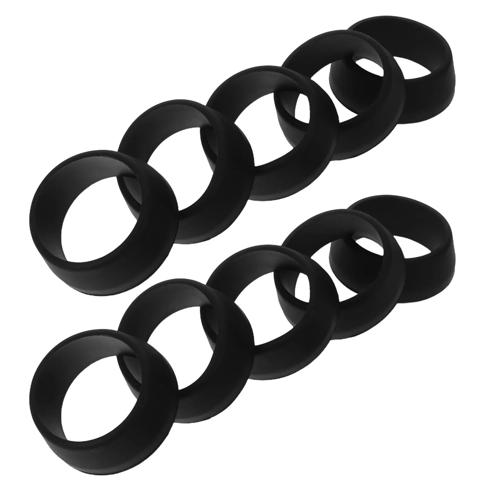 

10Pcs Silicone Seatpost Dust Covers Snug Fit Protective Caps for Mountain Road Bike Cycling Seat Tube Accessories