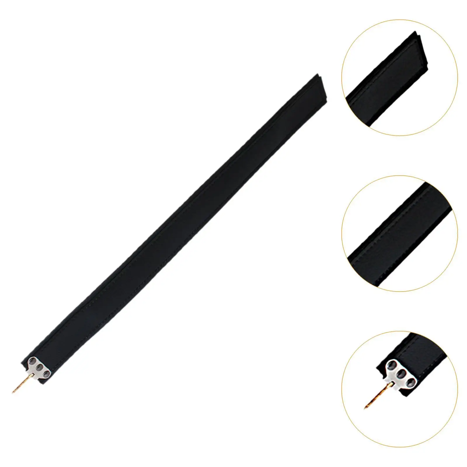 حزام معصم سميك لليد اليسرى حزام معصم مريح ناعم من جلد البولي يوريثان لراحة ومتانة يؤدي الموسيقيين #5