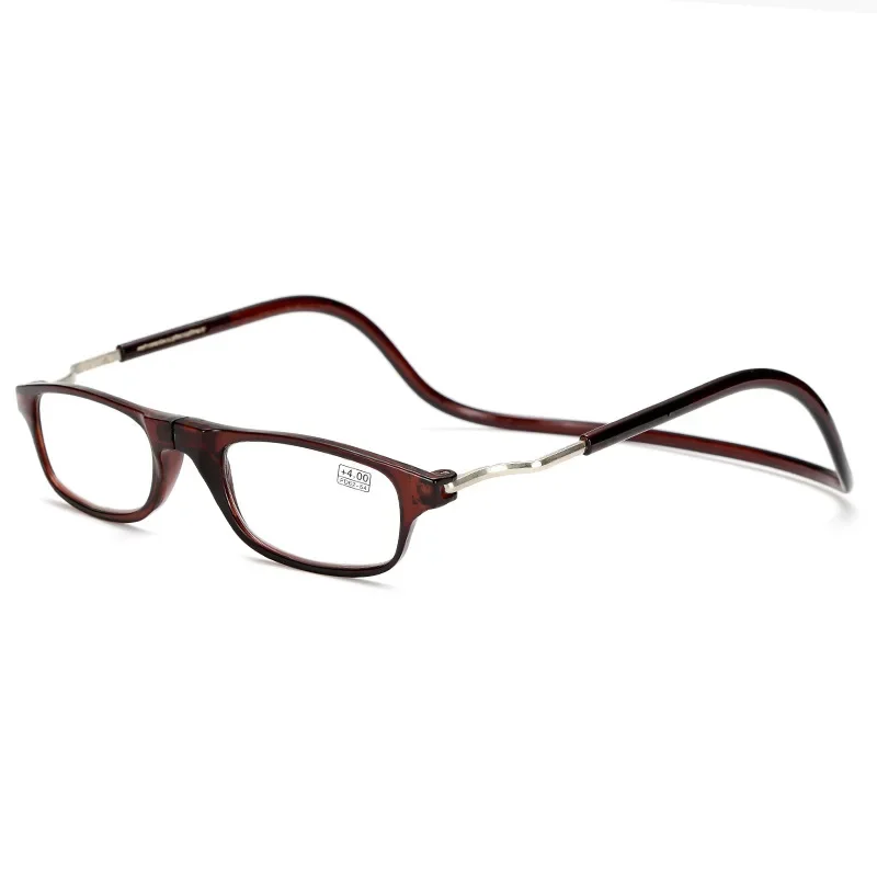 VBCX  Presbyopic Glasses Presbyopia Protection Goggles Man Mirror Transparent Acetate Rotatable Eye Wholesale Strong Magnetic