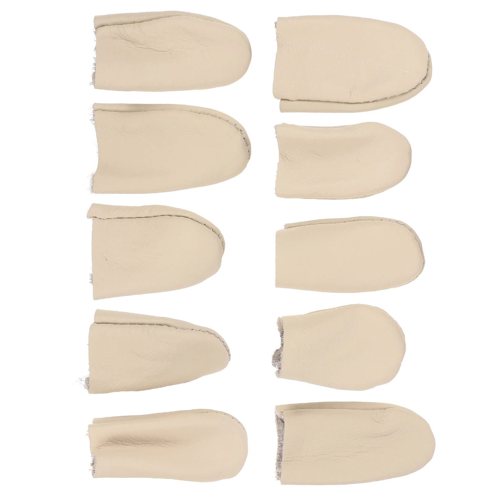 

10Pcs Thimble Finger Protector High Quality Finger Sleeves for Embroidery Sewing Felting DIY Needlework Protective Craft