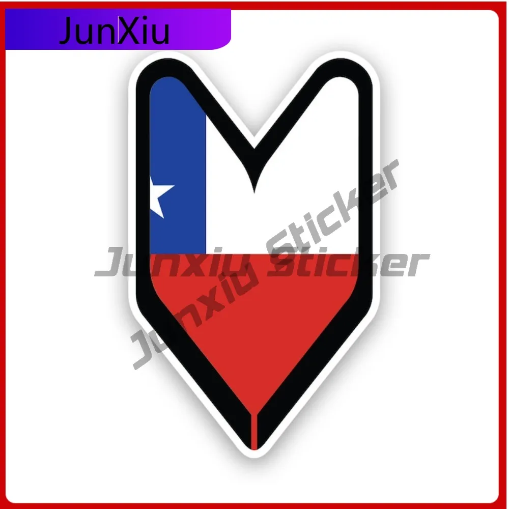 

Chilean Driver Badge Stickerwaterproof Outdoor Decalswakaba Cool Laptop Waterproof Vinyl Decal For Door Trim Sticker Fun High