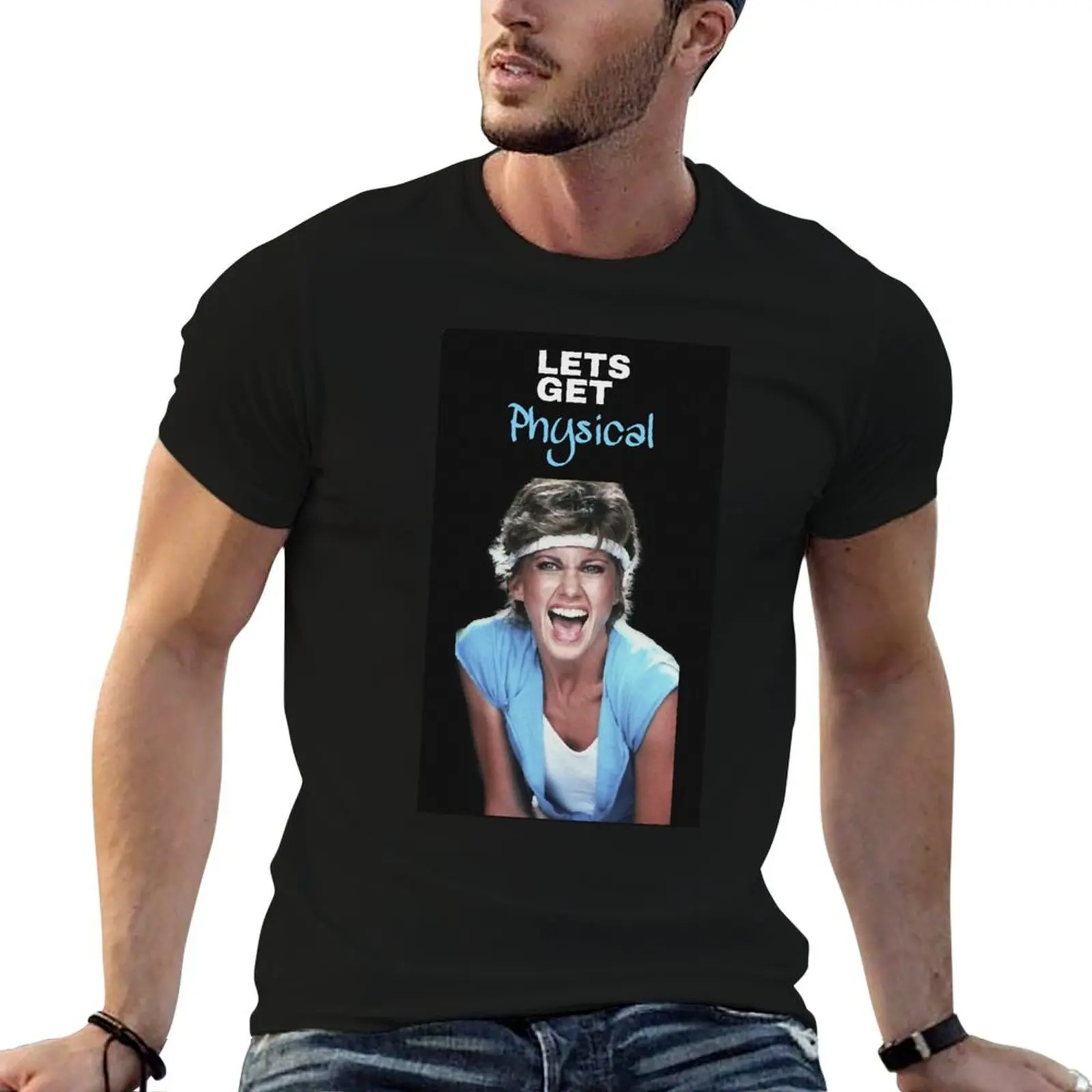 

Olivia Newton-John Physical T-Shirt t shirts for man graphic funny anime tshirt T-Shirt