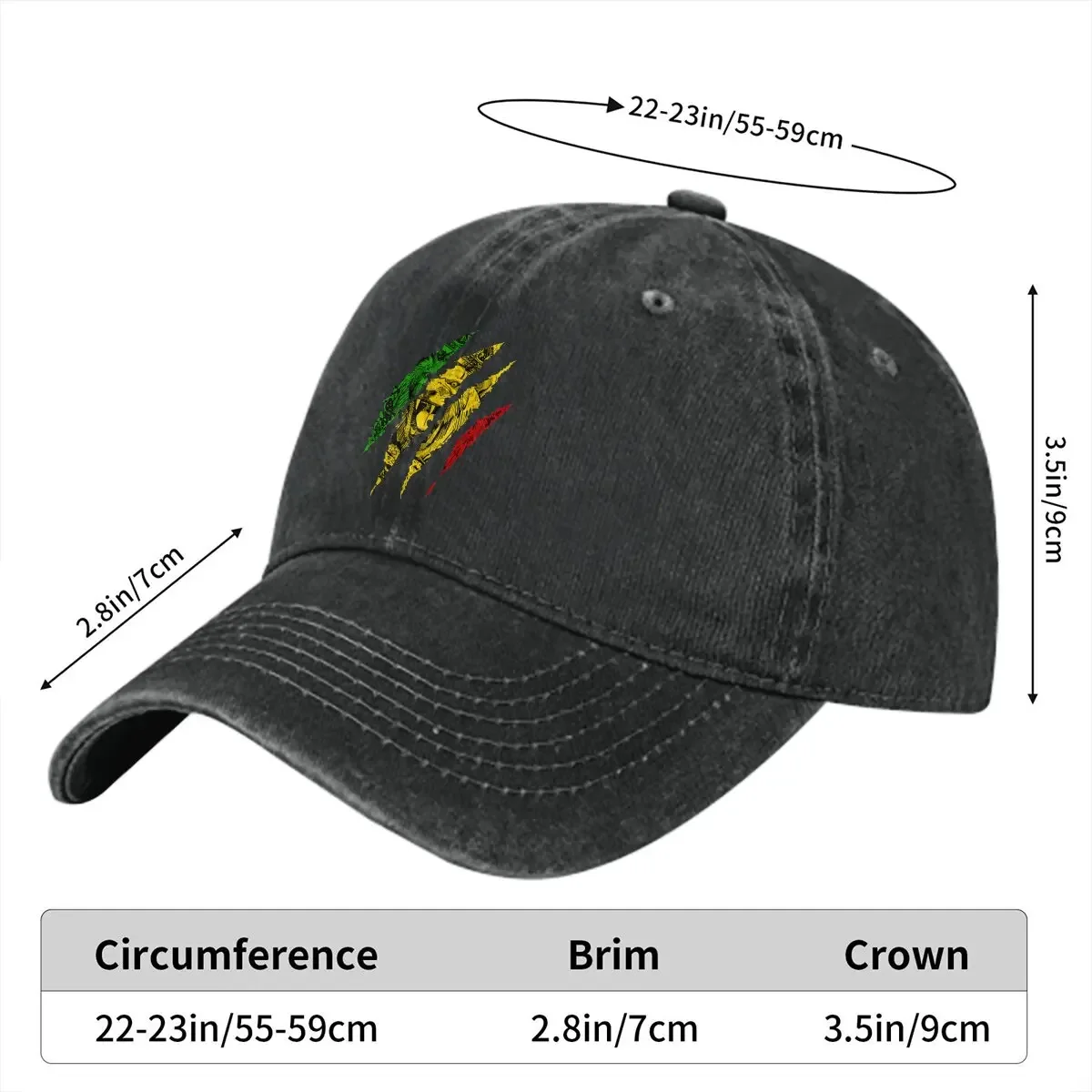 Summer Cap Sun Visor Warrior Lion Of  Men Judah King Rasta Awesome Music Hip Hop Caps Reggae Music Cowboy Hat Peaked Hats