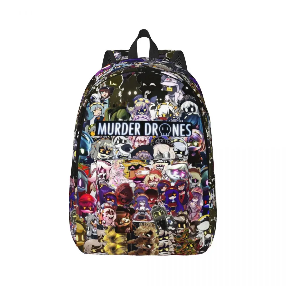 Murder Drones Student School Bookbag Canvas Daypack Elementary High College Travel Bags