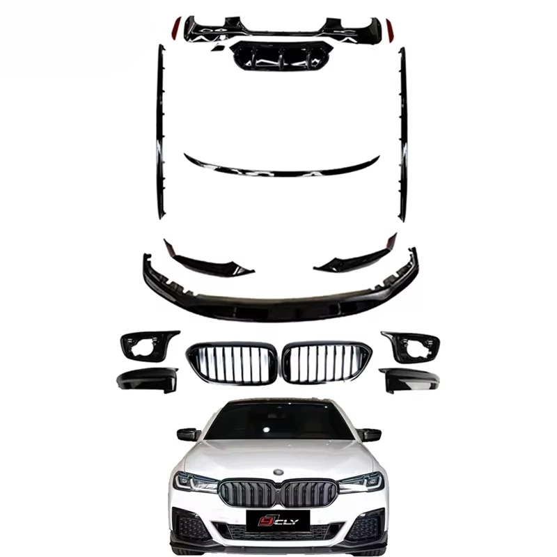 

Factory Wholesale Car Body Kit for BMW 5 Series G30 2018-2023 MP Body Kit Front Lip Mirror Cover Tail Diffuser Side Skirt