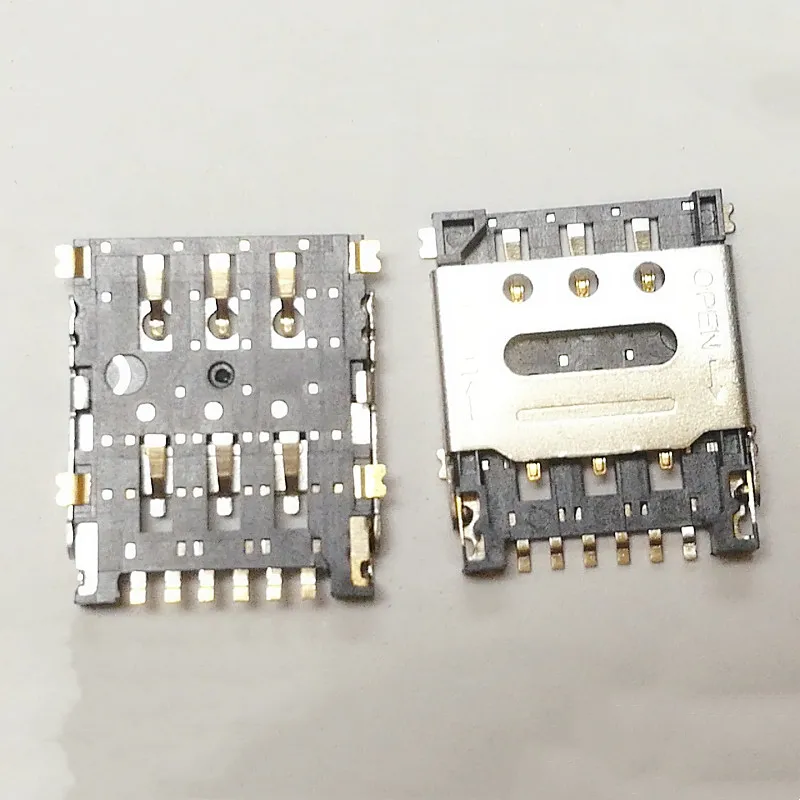 

NANO SIM6P Clamshell 6PIN H=1.4 SIM cassette Connector