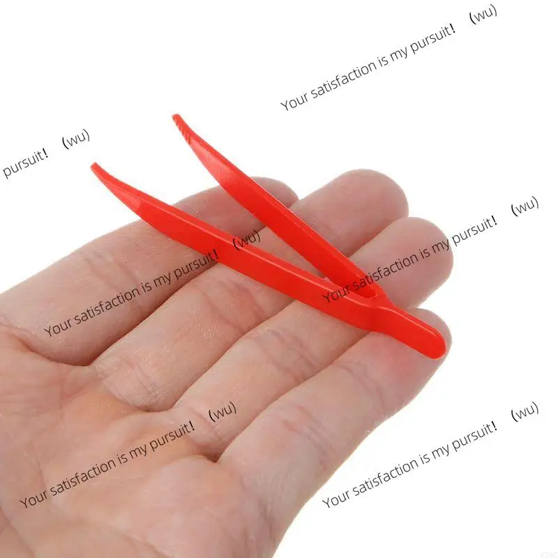 10Pcs plastic anti-static tweezers heat-resistant maintenance repair too C7AC